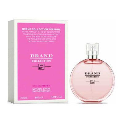 ادکلن زنانه برند کالکشن کد 031 رایحه شانل چنس صورتی تندر (Chanel Chance Tendre) حجم 25 میل - Brand collection