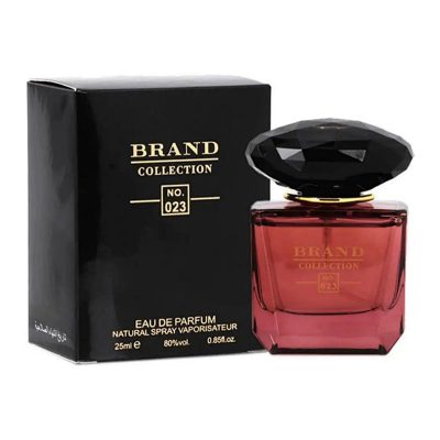 ادکلن زنانه برند کالکشن کد 023 رایحه ورساچه کریستال نویر (Versace Crystal Noir) حجم 25 میل - Brand collection