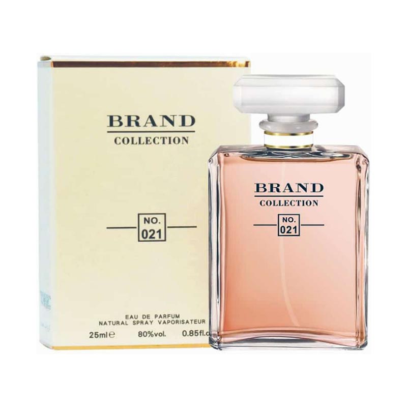 ادکلن زنانه برند کالکشن کد 021 رایحه شنل کوکو مادمازل (Chanel Coco Mademoiselle) حجم 25 میل - Brand collection