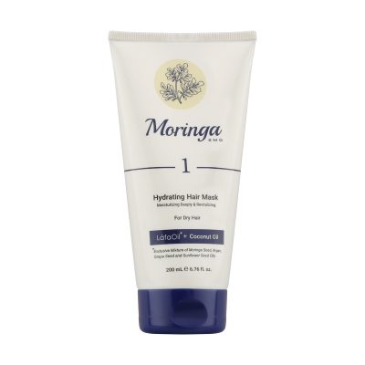 ماسک مو آبرسان مورینگا امو 1 مخصوص موی خشک حجم 200 میل - Moringa Emo