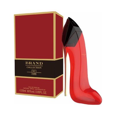 ادکلن زنانه برند کالکشن کد 125 رایحه گود گرل ولوت فیتل کارولینا هررا (Carolina Herrera Good Girl Velvet Fata) حجم 25 میل - Brand Collection