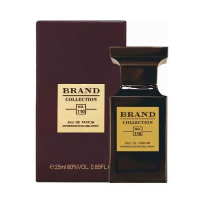 ادکلن مردانه برند کالکشن کد 110 رایحه تام فورد توسکان لدر (Tuscan Leather) حجم 25 میل - Brand Collection