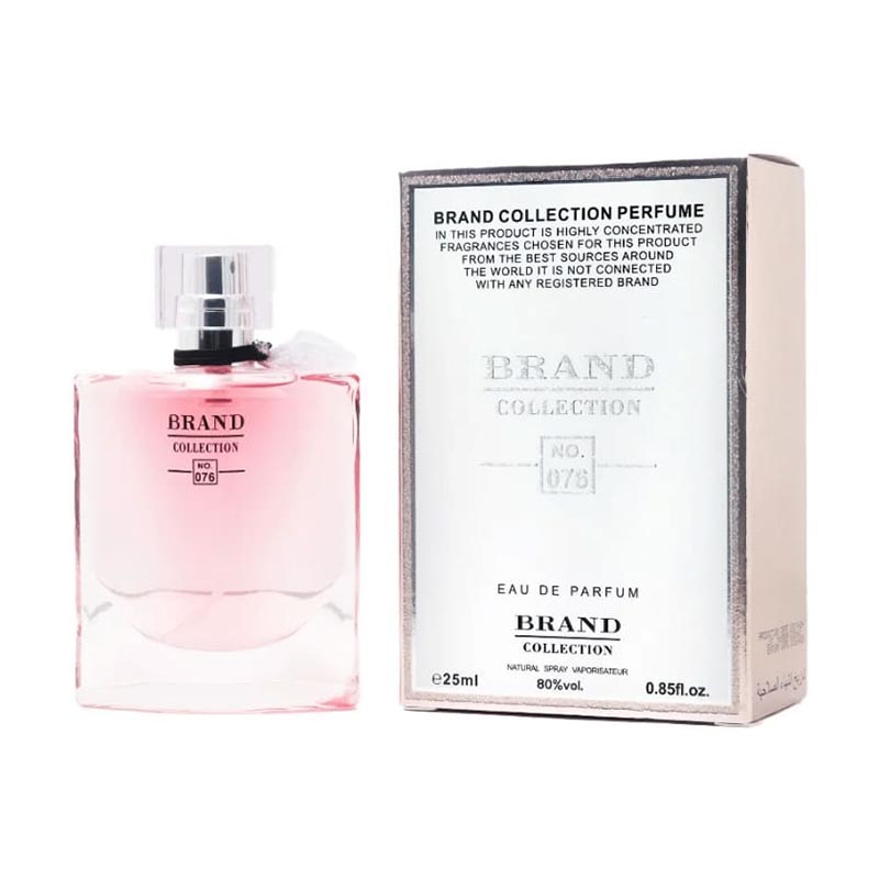 ادکلن زنانه برند کالکشن کد 076 رایحه لانکوم لاویه بل اینتنس (LANCOME La vie est belle INTENSE) حجم 25 میل - Brand Collection ادکلن زنانه برند کالکشن کد 076 رایحه لانکوم لاویه بل اینتنس (LANCOME La vie est belle INTENSE) حجم 25 میل - Brand Collection