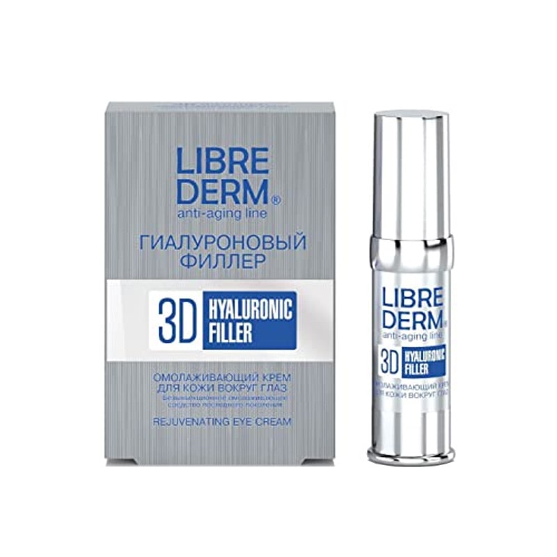کرم دورچشم تری دی فیلر هیالورینک حجم 30 میل  لیبریدرم - libre derm