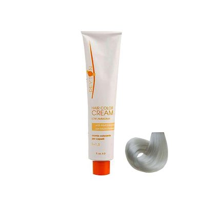 رنگ مو حجم 120 ميل - light silver - نقره اي روشن سري رنگ هاي فوق روشن ريتون - REYTON