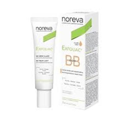 بی بی کرم ضد جوش رنگی اکتی پور Claire light تیوپی حجم 30 میل نوروا - Noreva