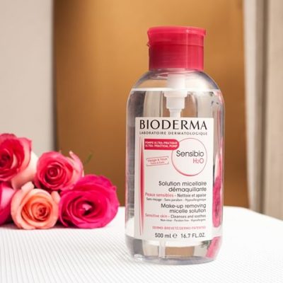 محلول پاک کننده آرایش Sensibio H2O پمپی حجم ۵۰۰ میل بایودرما – Bioderma