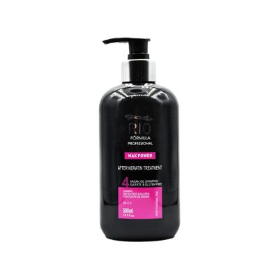 شامپو حجم 500 میل MAX POWER - AFTER KERATIN ریو - RIO