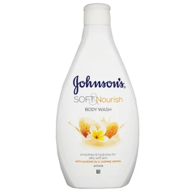 شامپو بدن حجم 400 میل - fast nourish - جانسون - johnson