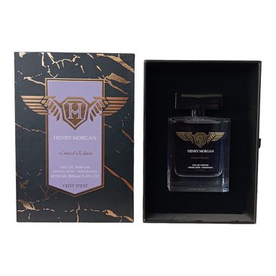 ادوپرفيوم حجم 100 ميل - HNERY MORGAN LEMITED EDITION هارد باکس - VENT D'EST