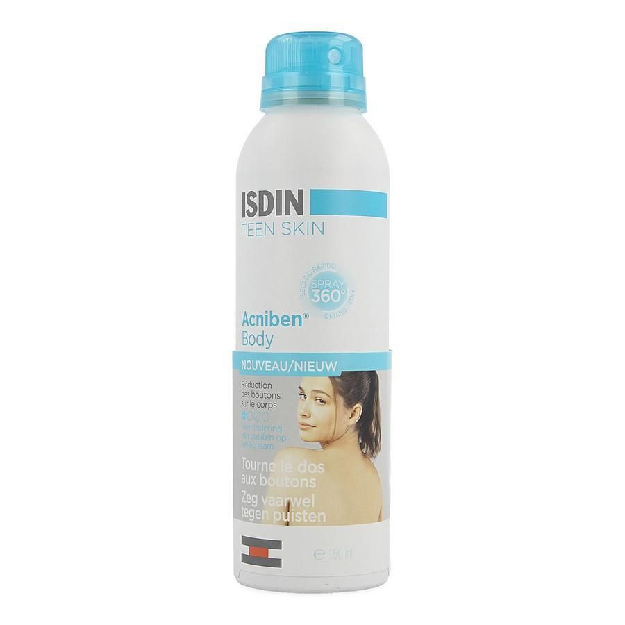 isdin-acniben-body-spray-150ml.9c83be اسپری ضد جوش بدن ACNIBEN حجم 150 میل ایزدین - ISDIN - تصویر 1