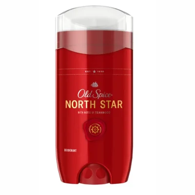 استیک ضدتعریق Old Spice North Star - رایحه ساج مردانه، کنترل تعریق، بدون لک روی لباس، خوشبوکننده طولانی مدت - ارسال فوری