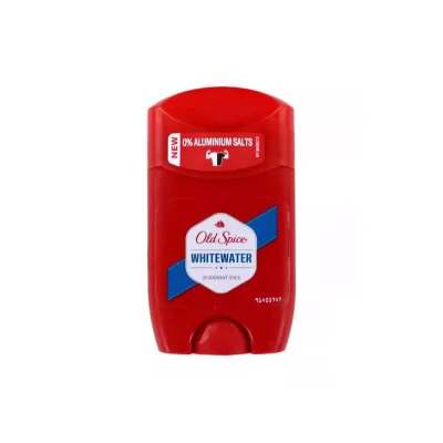 دئودورانت Old Spice وایت واتر - رایحه دریایی و چوبی، ماندگاری 48 ساعته، بدون آلومینیوم، مناسب پوست حساس و لباس روشن