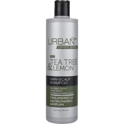 شامپو مو مدل Tea Tree and Lemonnحجم 350 میل اربن کر - Urban Care