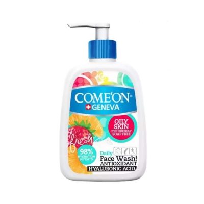 ژل شستشوی صورت کامان مخصوص پوست‌های چرب و مختلط - سرشار از آنتی‌اکسیدان - مرطوب‌کننده - کنترل چربی و مناسب برای شستشوی روزانه و پوست حساس است.