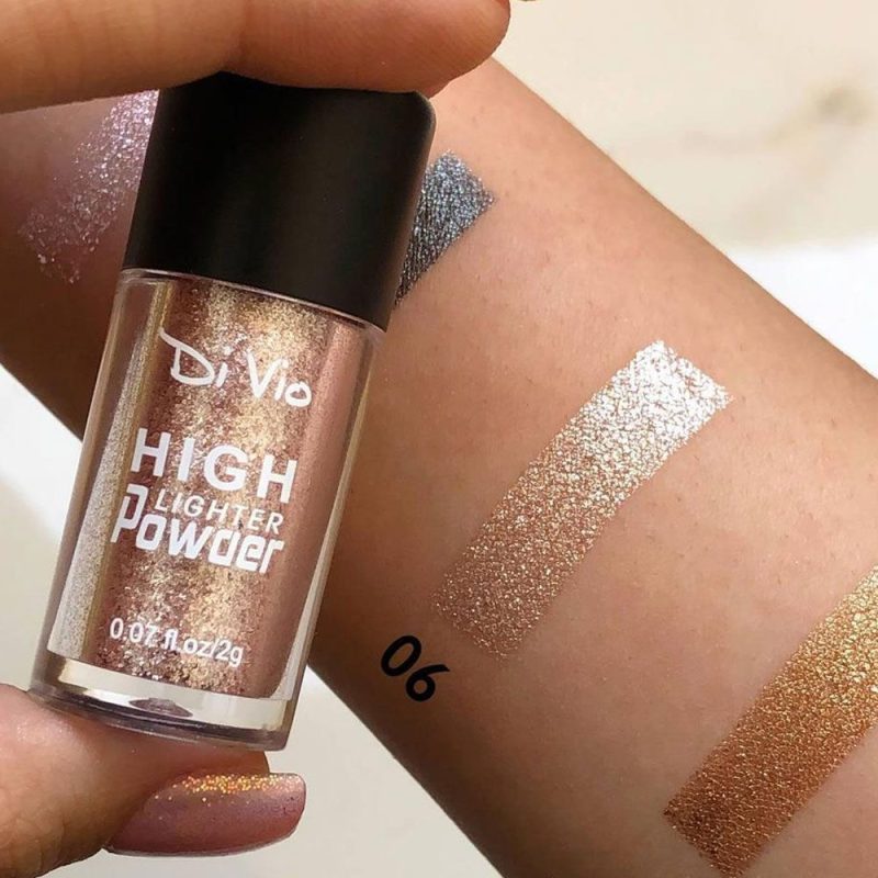 سایه و هایلایتر پودری گیلتر دی ویو Highlighter Eyeshadow Powder DIVIO
