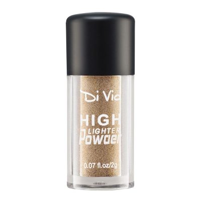 سایه و هایلایتر پودری گیلتر 07 دی ویو Highlighter Eyeshadow Powder DIVIO