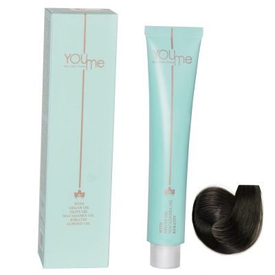 رنگ مو حجم 100 میل سری زیتونی 6M یومی - Youme