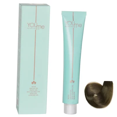 رنگ مو حجم 100 میل سری زیتونی 8M یومی - Youme