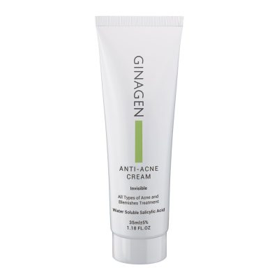 کرم ضد جوش ژیناژن مدل Invisible حجم 35 میلی لیتر Ginagen Anti Acne Cream 35ml