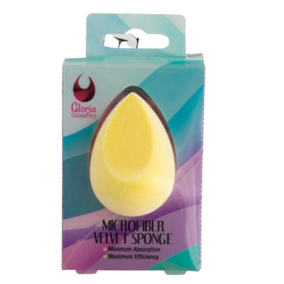 اسفنج بیوتی بلندر میکرو فایبر گلوریا با جذب کم و دوام بالا - پوششی طبیعی و یکنواخت برای کرم‌ پودر ایجاد کرده و به آرایش ظاهری حرفه‌ای می‌بخشد.