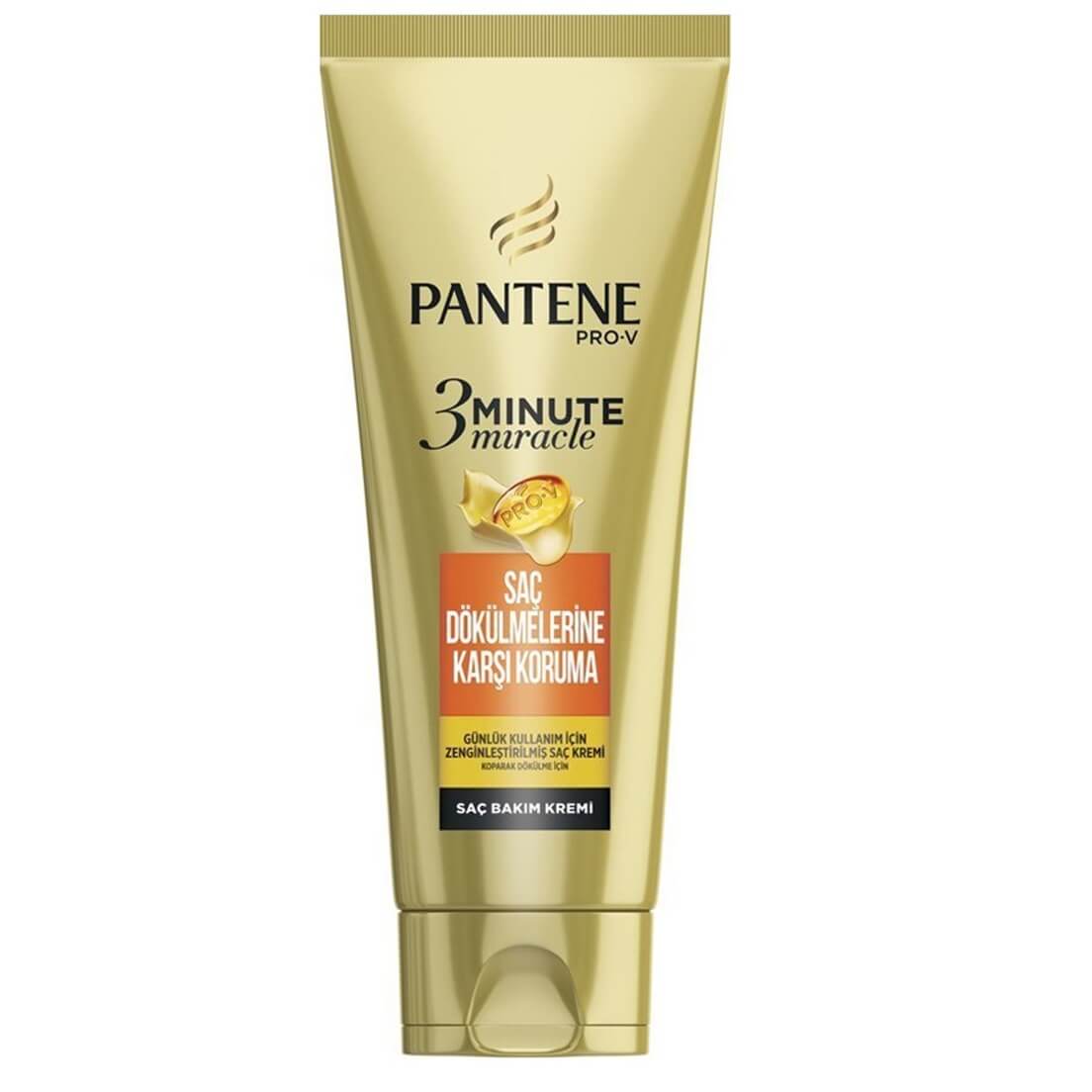 ماسک-سه-دقیقه-ای-ضد-ریزش-پنتن ماسک مو آبرسان تیوپی قرمز حجم 200 میل پنتن - PANTENE - تصویر 1