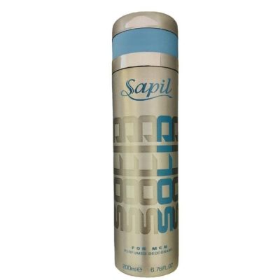 اسپری خوشبو کننده بدن آقایان حجم 200 میل - سالید بلو - ساپیل - Sapil