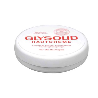 کرم مرطوب کننده کاسه ای حجم 100 میل Hautcreme گلیسولید - GLYSOLID