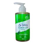 ژل شستشوی صورت پمپی حجم 200 میل تی تری ضد جوش سنت ایوز - ST . IVES