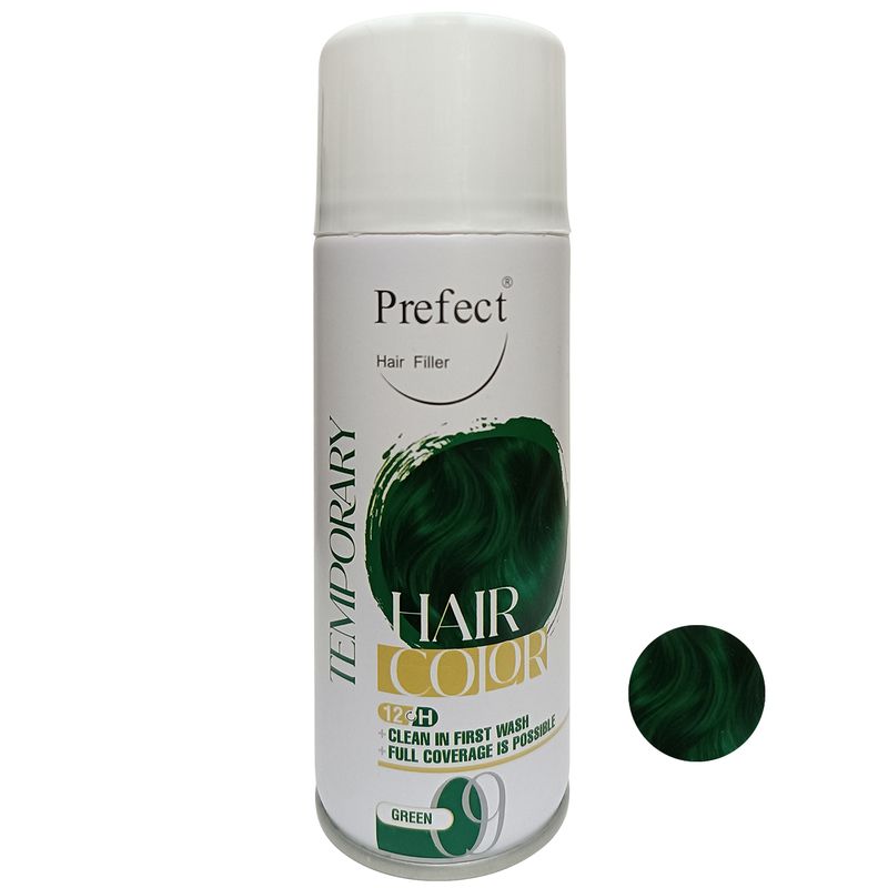 590009-1.jpg اسپری رنگ موقت green - پرفکت - PREFECT - تصویر 1
