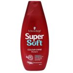 شامپو حجم 400 میل  مراقبت از موهای رنگ شده (قرمز) مدل Colour Shine سوپر سافت - Super Soft