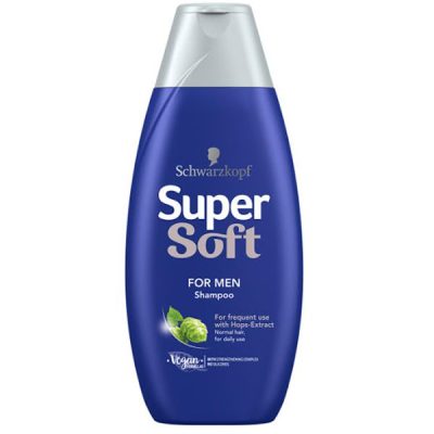 شامپو حجم 400 میل  آقایان (بنفش) مدل For Men سوپر سافت - Super Soft