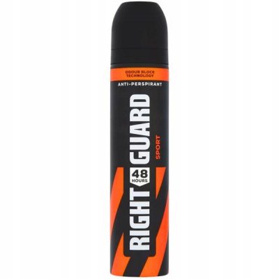 اسپری ضد تعریق آقایان حجم 250 میل - نارنجی Sport - رایت گارد - RIGHT GUARD