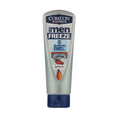 ژل اصلاح ریش مردانه حجم 200 میل مدل FREEZE کامان - COME'ON