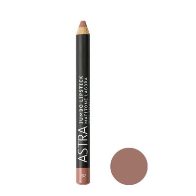 رژ لب مدادی کد 027 مدل JUMBO LIPSTICK BOHEMIAN NUDE آسترا - ASTRA