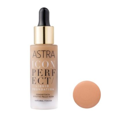 لیکوئید فوندیشن کد 06 مدل ICON PERFECT LIQUID FOUNDATION NOISETTE آسترا - ASTRA