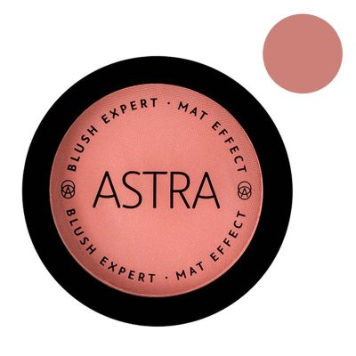 رژگونه کد 02 مدل BLUSH EXPERT MAT EFFECT NUDE PURE آسترا - ASTRA