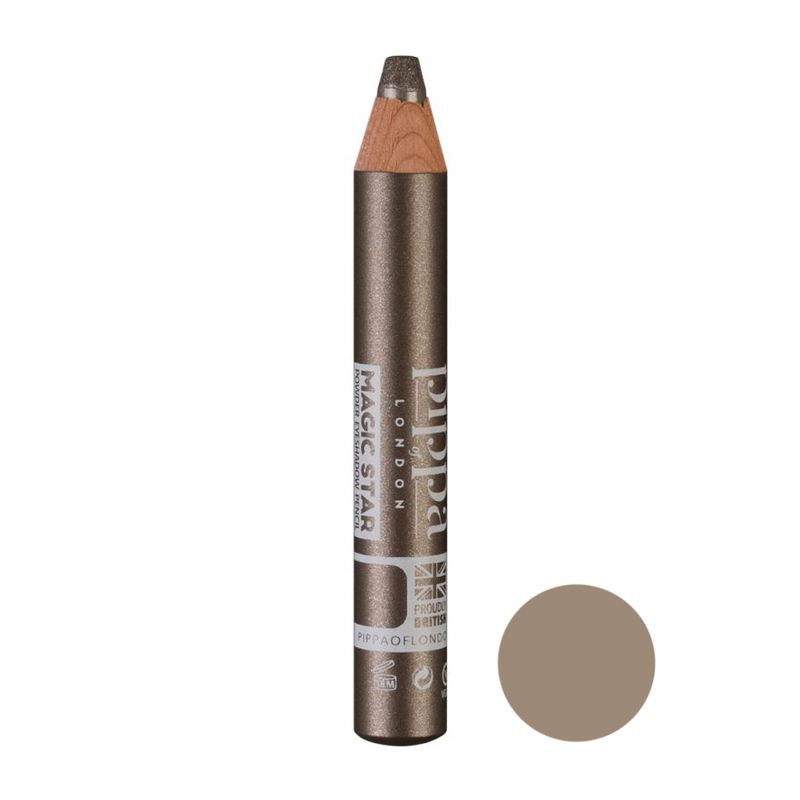 192304-1.jpg سایه مدادی پودری پیپا Magic Star 304 با رنگدهی قوی - بافت نرم و فرمول وگان - پوششی یکدست و مقاوم برای آرایش روزانه چشم ایجاد میکند.