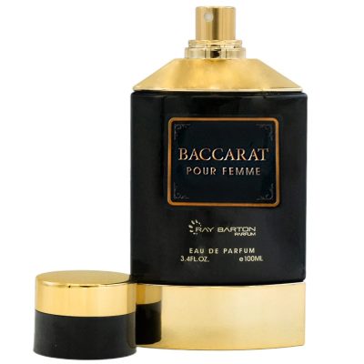 ادوپرفیوم زنانه ری بارتون مدل باکارات BACCARAT POUR FEMME حجم 100 میلی لیتر