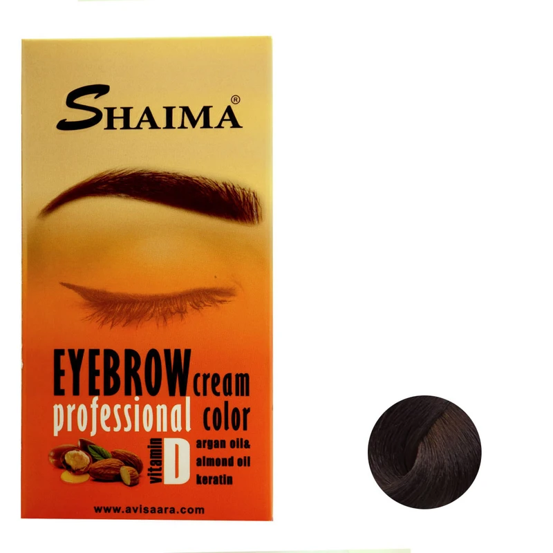 رنگ ابرو شماره C5 - E6.2 حجم 30 ميل شايما - SHAIMA رنگ ابرو شماره C5 - E6.2 حجم 30 ميل شايما - SHAIMA - تصویر 1